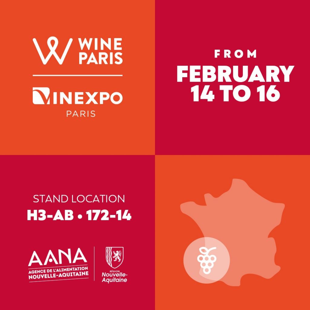 Wine Paris / Vinexpo Paris 2022 NouvelleAquitaine Food Agency