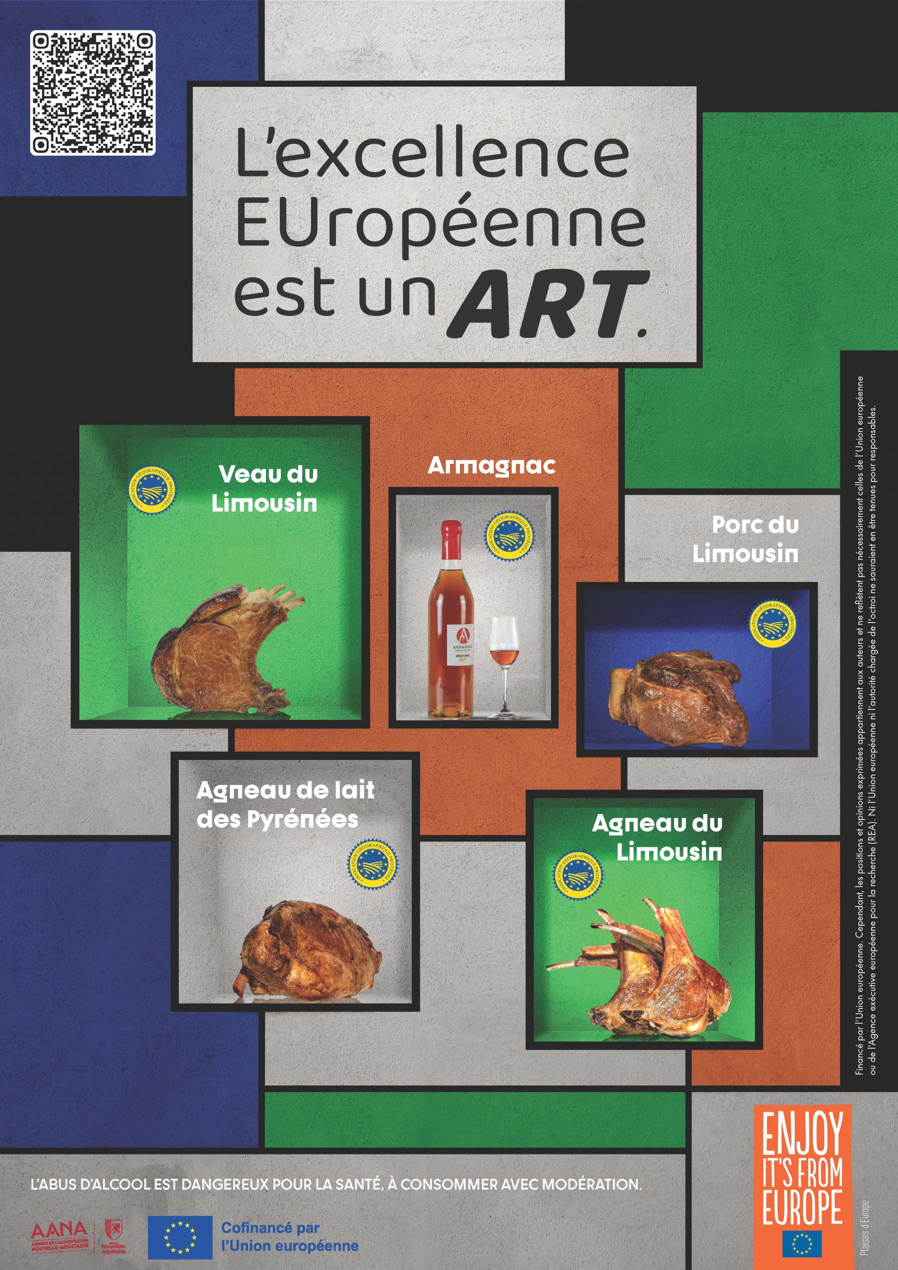 Affiche Eurofoodart Omnivore 2024