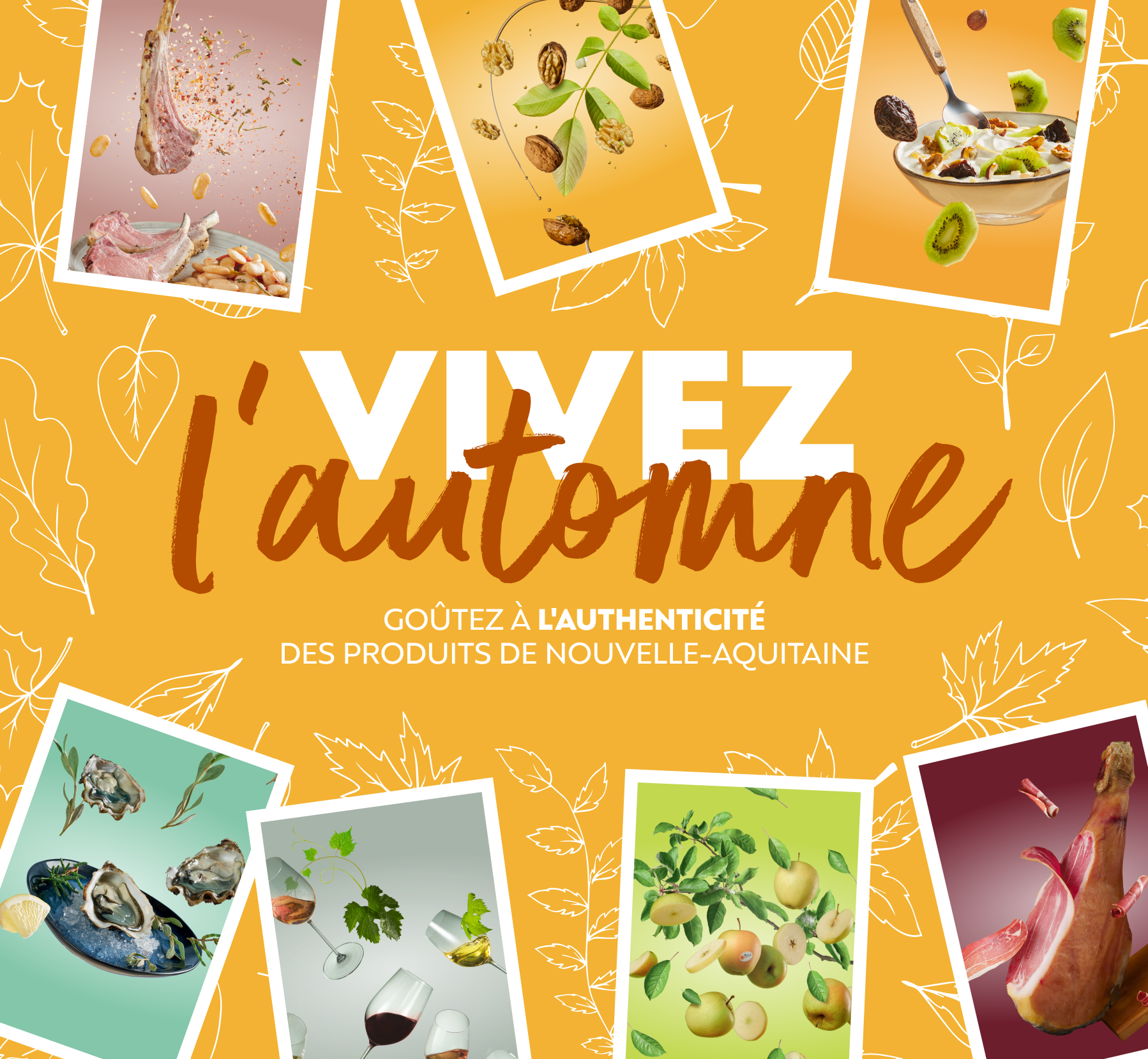 Vivez l'automne avec les produits de Nouvelle Aquitaine